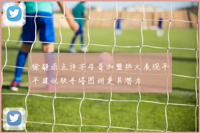 徐静雨点评字母哥加盟热火表现平平建议联手塔图姆更具潜力