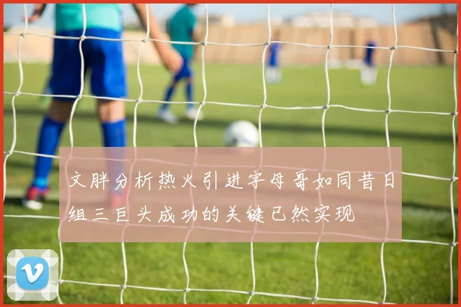 文胖分析热火引进字母哥如同昔日组三巨头成功的关键已然实现